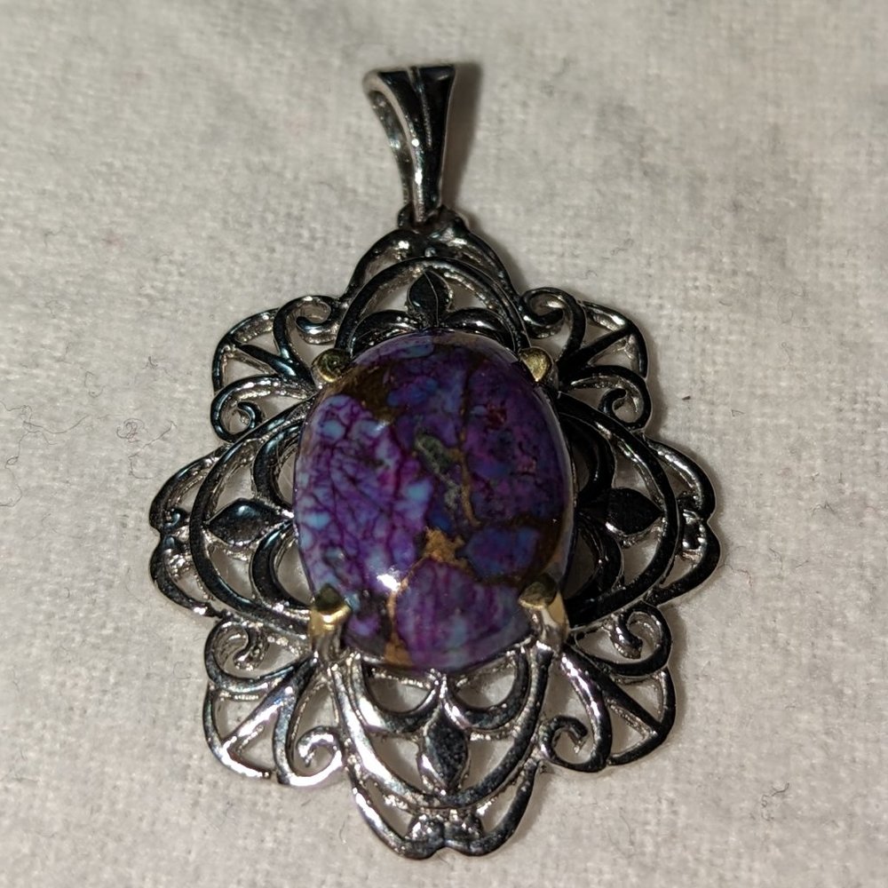 STS Costume and Purple Turquoise Pendant